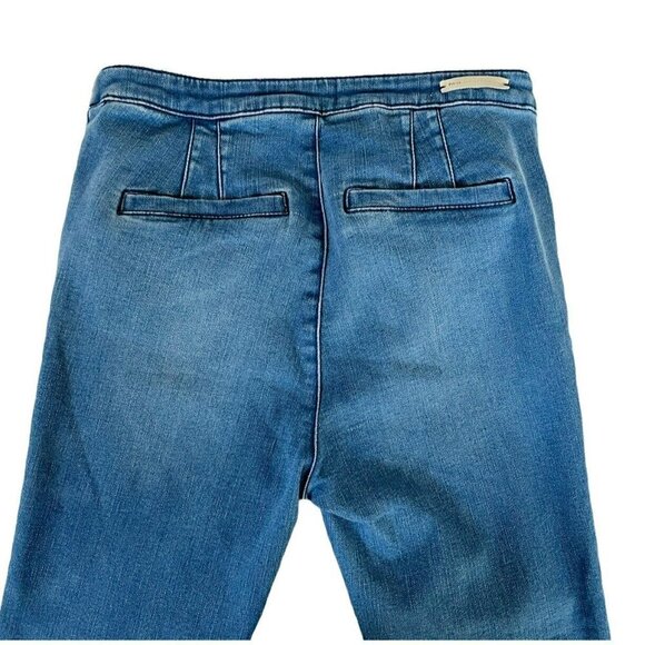 ANTHRO Pilcro and The Letterpress Jeans High Rise Blue Denim Leggings 26 - Picture 10 of 12